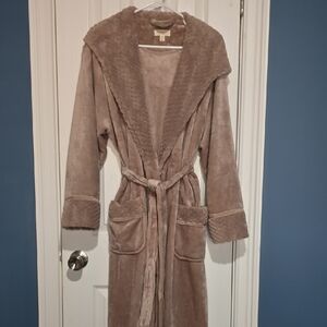 Luxurious Taupe Women's Robe